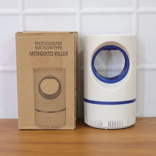 LED Mosquito Killer Lamp – USB Suction Trap (Chemical-Free, Bedroom Safe)