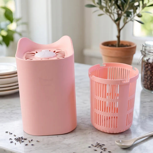 Cute Cat-Ear Mosquito Killer Lamp – Pink USB Photocatalysis Trap (Chemical-Free, Home Décor Friendly)
